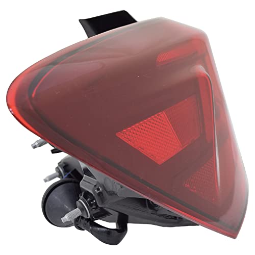Left TYC Tail Light Assembly Compatible with 2019-2021 Kia Forte