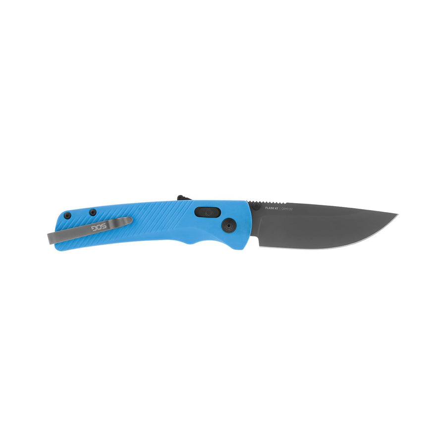 Cyan EDC Knife SOG Flash at MK3 Civic, BLUE