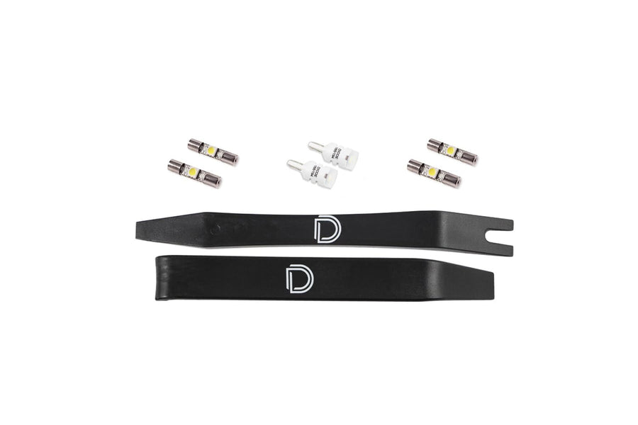 Diode Dynamics LED bulb pack interior compatible with Chevrolet Silverado 2014-2018, Stage 1