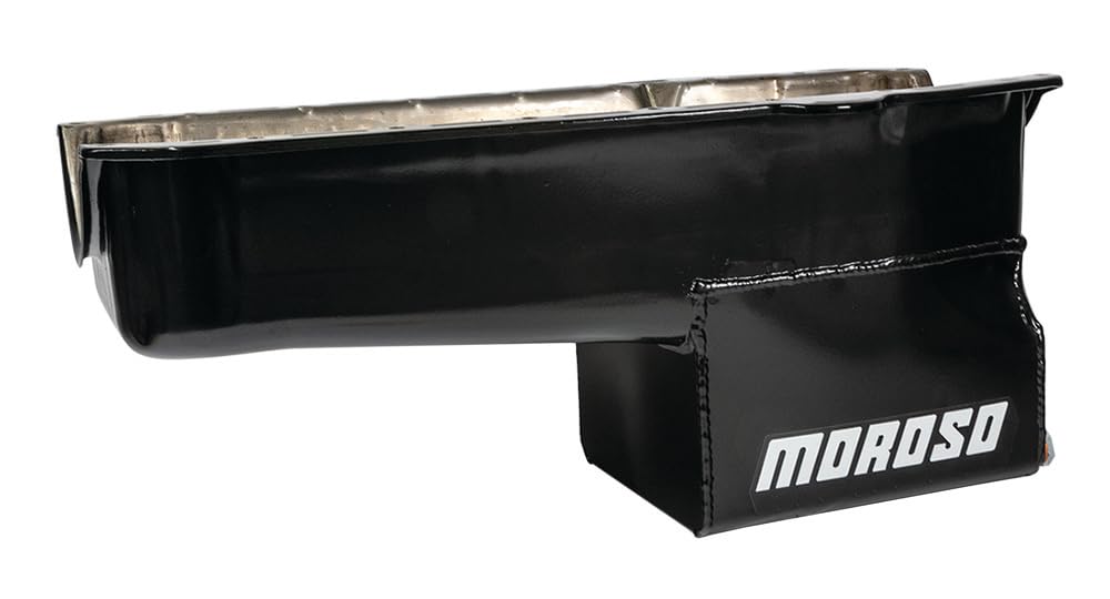 9.5" Deep Sump Oil Pan Moroso for Chevy Small-Block Engines