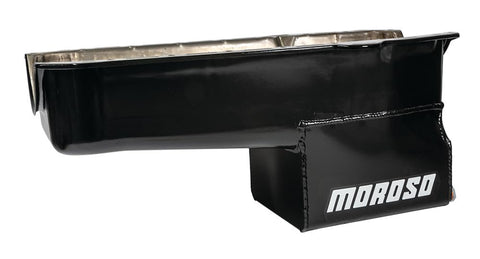 9.5" Deep Sump Oil Pan Moroso for Chevy Small-Block Engines