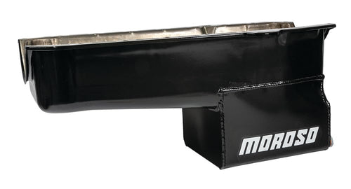 9.5" Deep Sump Oil Pan Moroso for Chevy Small-Block Engines