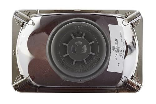 Hella 003177001 H4 Single High/Low Beam 164x103mm Halogen Conversion Headlamp, White