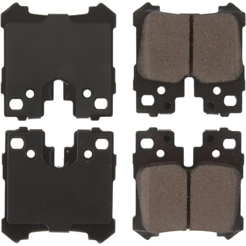 Centric Posi Quiet 105.12830 Premium Ceramic Rear Disc Brake Pad Set for Select Lexus and Toyota Model Years