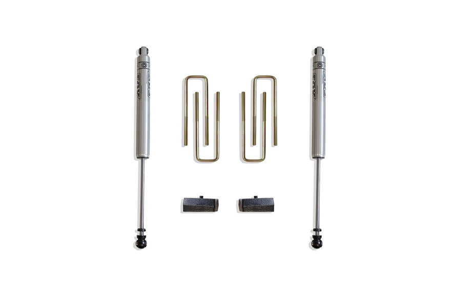 Lift Kit-Suspension Component MaxTrac 905320F 2 in. Rear Lift Incl. Lift Blocks U-Bolts Fox Rear Shocks