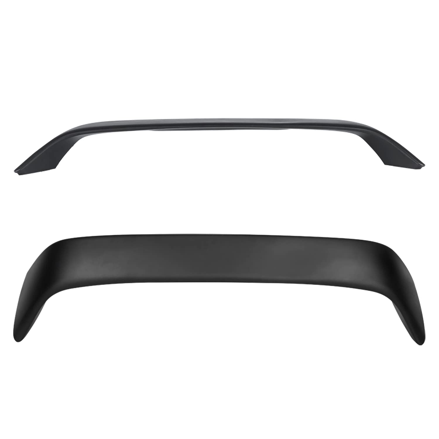 Matte Black Spec-D Tuning Rear Trunk Spoiler Wing w/LED Brake Light Compatible with 1996-2000 Honda Civic EM EJ 2Dr Coupe Models