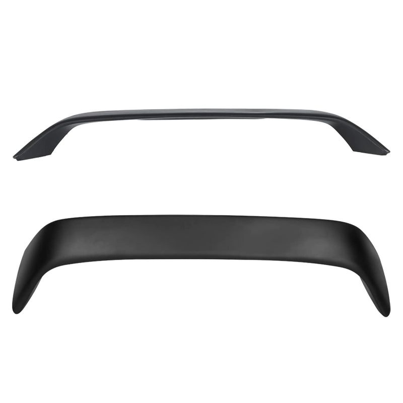 Matte Black Spec-D Tuning Rear Trunk Spoiler Wing w/LED Brake Light Compatible with 1996-2000 Honda Civic EM EJ 2Dr Coupe Models