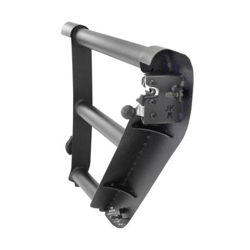 Go Rhino Tube Trailline Doors - Rear | Mild Steel, Textured Black | 572502 | Fits 2007 - 2018 Jeep Wrangler JKU, 2-Door or 4-Door