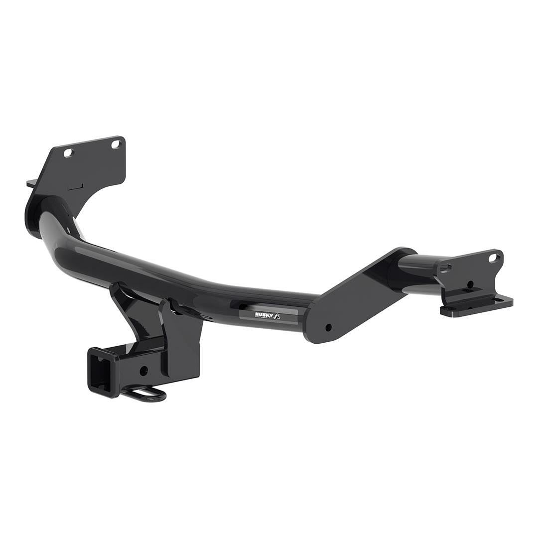 Husky Towing Class III 69641C Rear Trailer Hitch Fits Hyundai Palisade 2020-2025 Round Tube Welded 2 Inch Receiver 5,000 lbs Weight Capacity 750 lbs Tongue Weight Black Powder Coated Steel