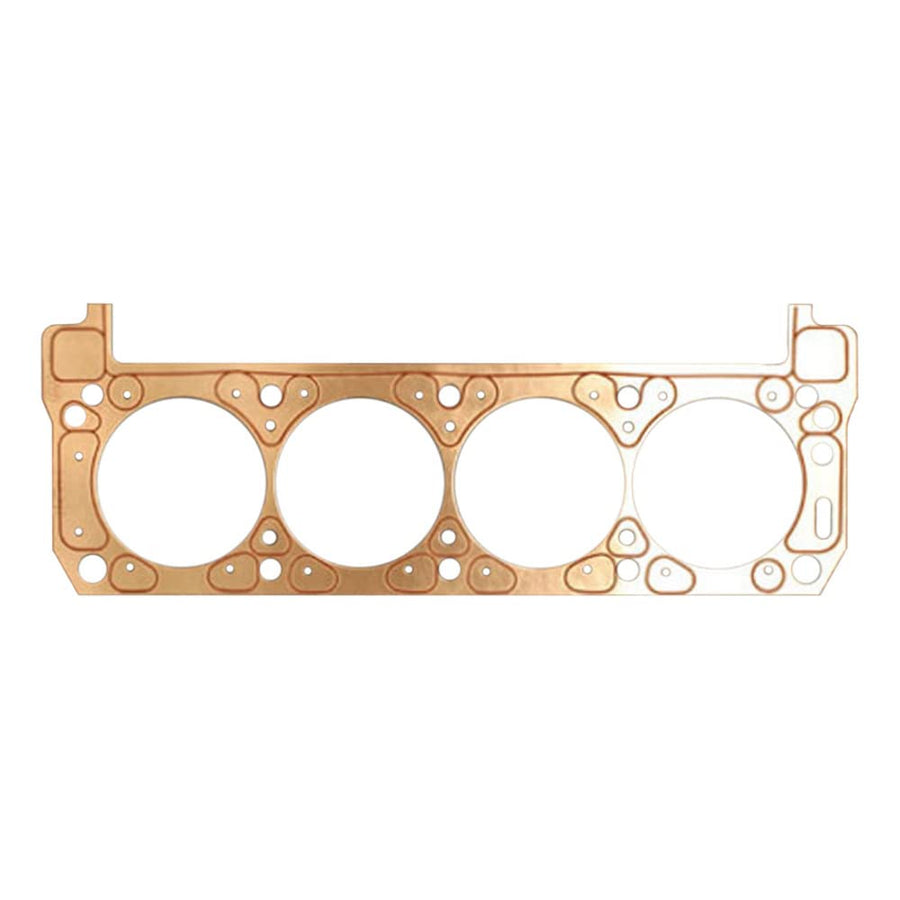 Cylinder Head Gasket, SCE Gaskets, Titan, 4.060 in Bore, 0.043 in Compression Thickness, Copper, Driver Side, Small Block Ford, Each