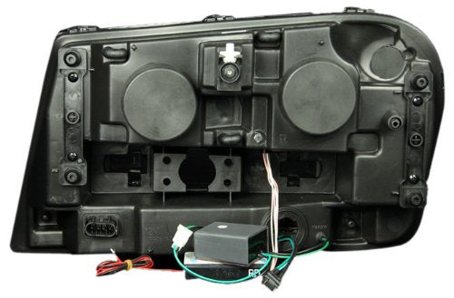 Chevrolet Trailblazer Anzo USA 111127 Black Projectors w/Halos Headlight Assembly - (Sold in Pairs)