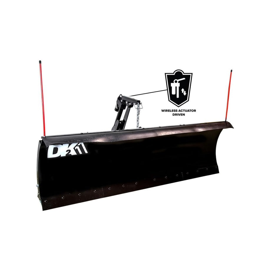 AVAL8826ELT SnowBear 88 in. x 26 in. Heavy Duty UNIVERSAL T-Frame Snow Plow Kit with ACT8020 Actuator and EWX004 Wireless Remote