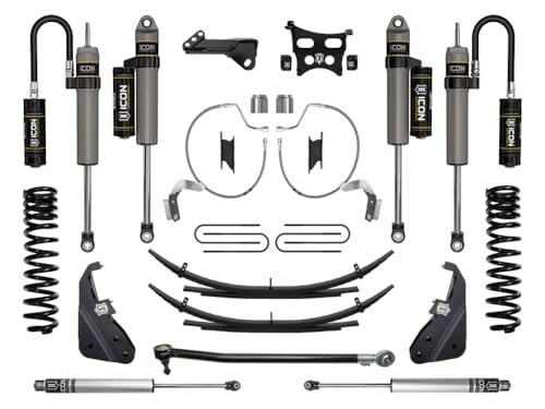 2023-2025 Ford F-250/F-350 Super Duty ICON 4WD, Gas, 4.5" Lift, Stage 4 Suspension System w/ Expansion Packs