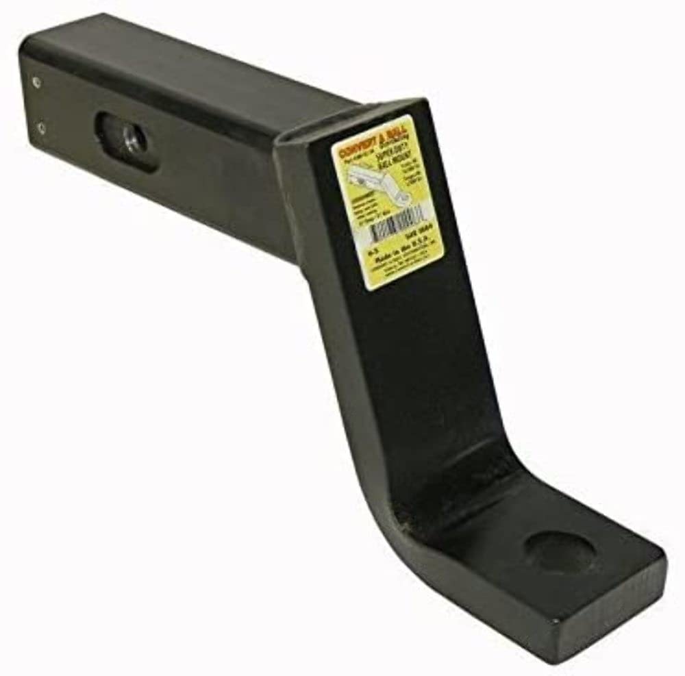 Convert-A-Ball 2-1/2 Inch Heavy-Duty AM-SC-V6 Cushioned Ball Mount - 6 Inch Drop