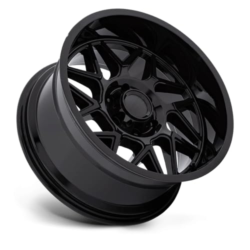 20X9 Moto Metal 8X6.5 5.04 1mm GLOSS BLACK - MO812BX20908001