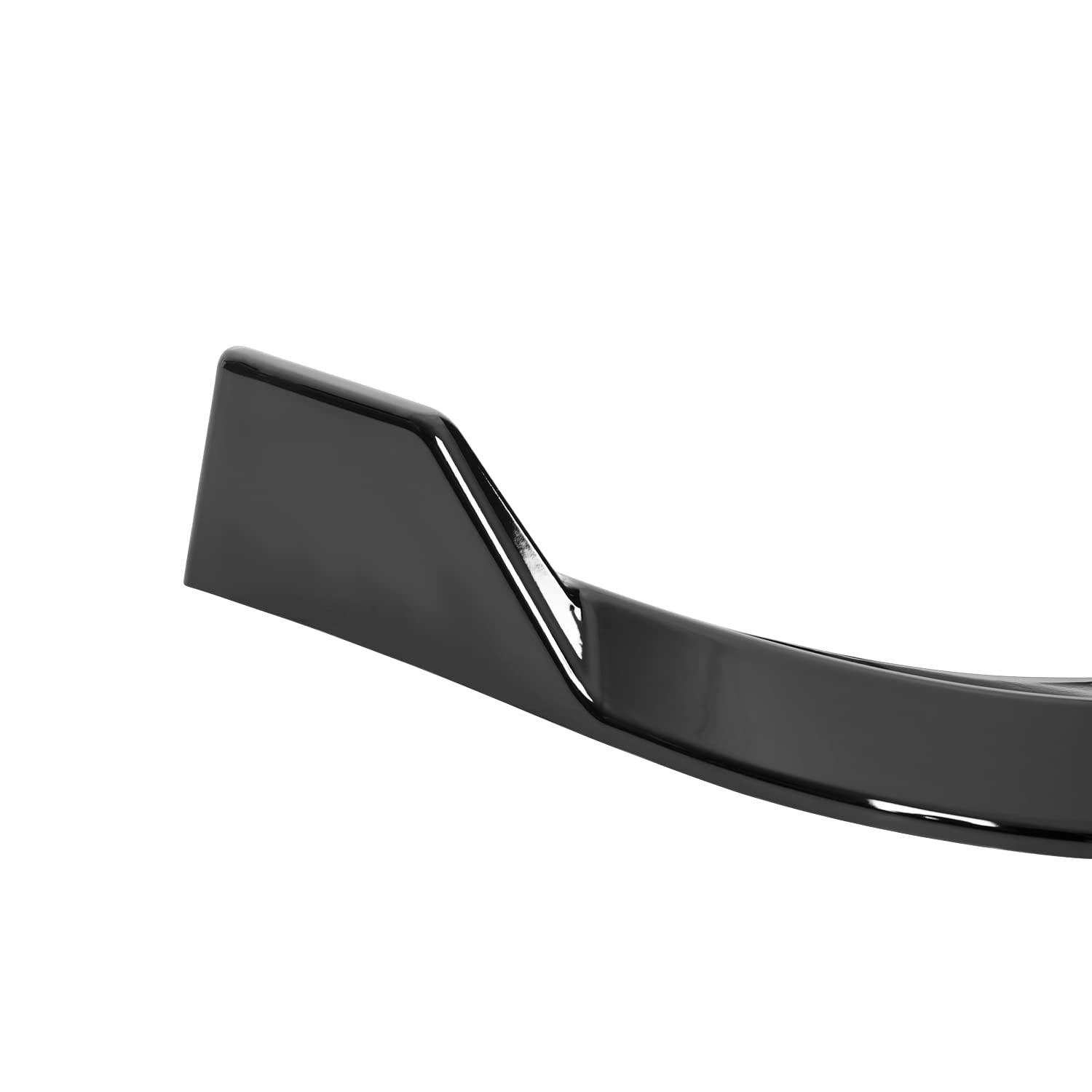 Glossy Black Spec-D Tuning Front Bumper Lip Spoiler Splitter 3PC Compatible with 2011-2014 Dodge Charger SRT8