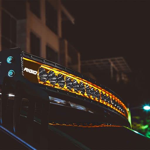 Radiance+ Rigid Industries Curved 20in. RGBW Light Bar (320053)