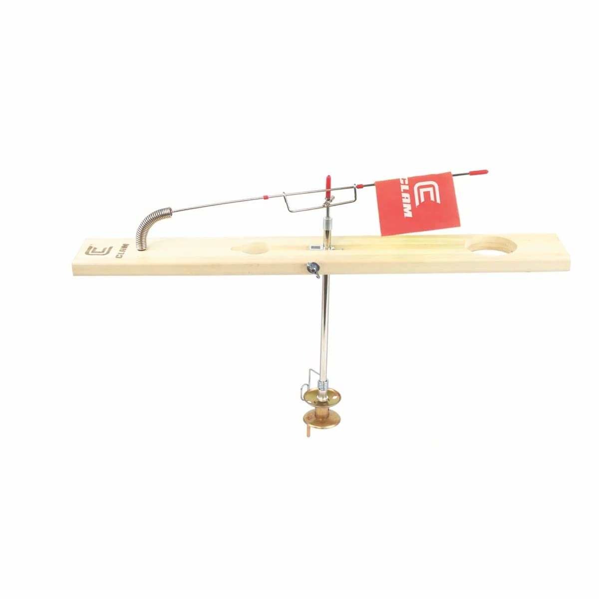 Lunker Deluxe Wood Tip Up Clam Corporation 10392