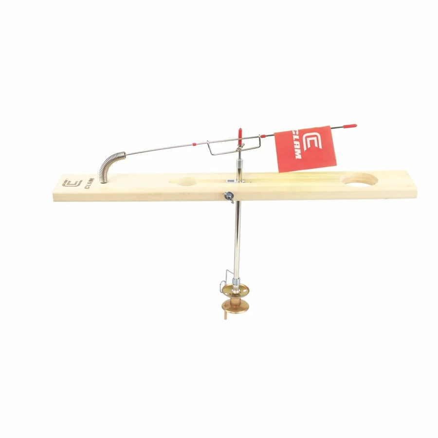 Lunker Deluxe Wood Tip Up Clam Corporation 10392