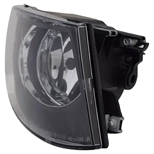 Right TYC Fog Light Assembly Compatible with 2007-2013 BMW 3 Series