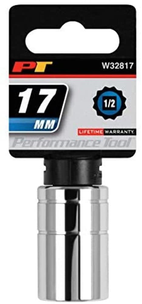 W32817 Performance Tool 1/2-Inch Drive 17mm 12pt Socket