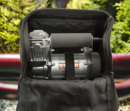 30032 Viair 300P Portable Compressor Kit with battery tender and compressor tie down (12V, 33% Duty, 150 PSI), CE