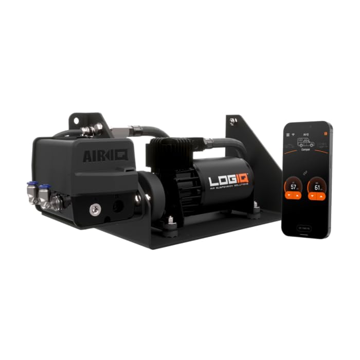 ReadyLIFT 50-41200 Logiq AirIQ Air Management Package, Pre-Assembled, 2-Channel, 275SD Compressor