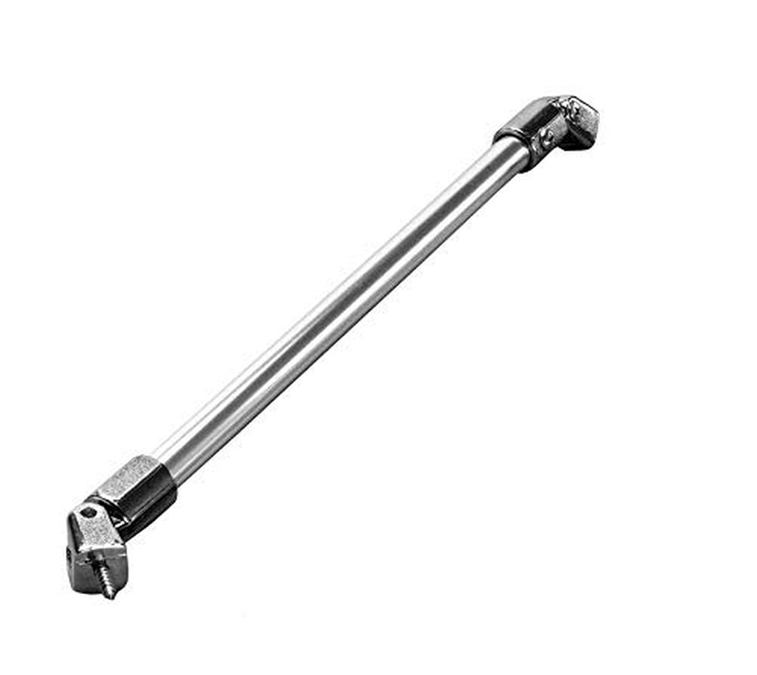 Windshield Support Bar TAYLOR MADE PRODUCTS Anodized Aluminum with Chrome Fittings 16"