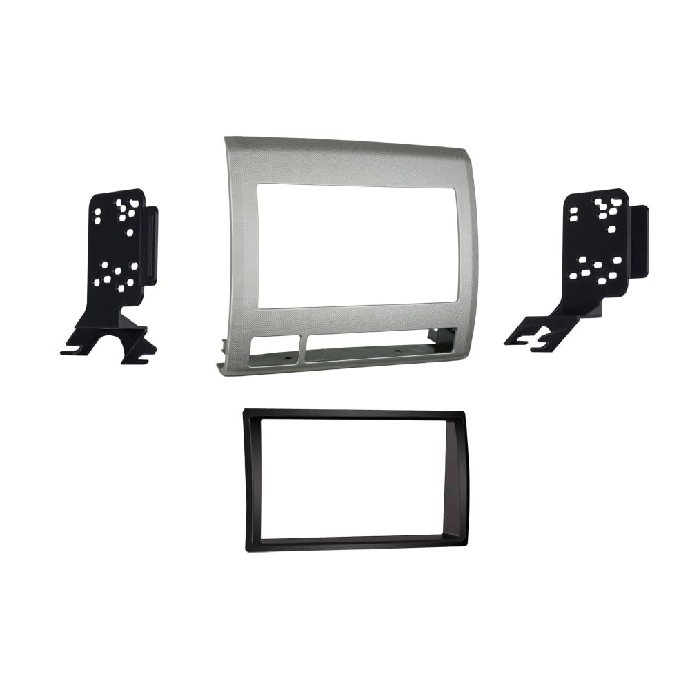Metra Double DIN 95-8214TG Dash Kit for Toyota Tacoma 2005-2011 Vehicle (Gray)