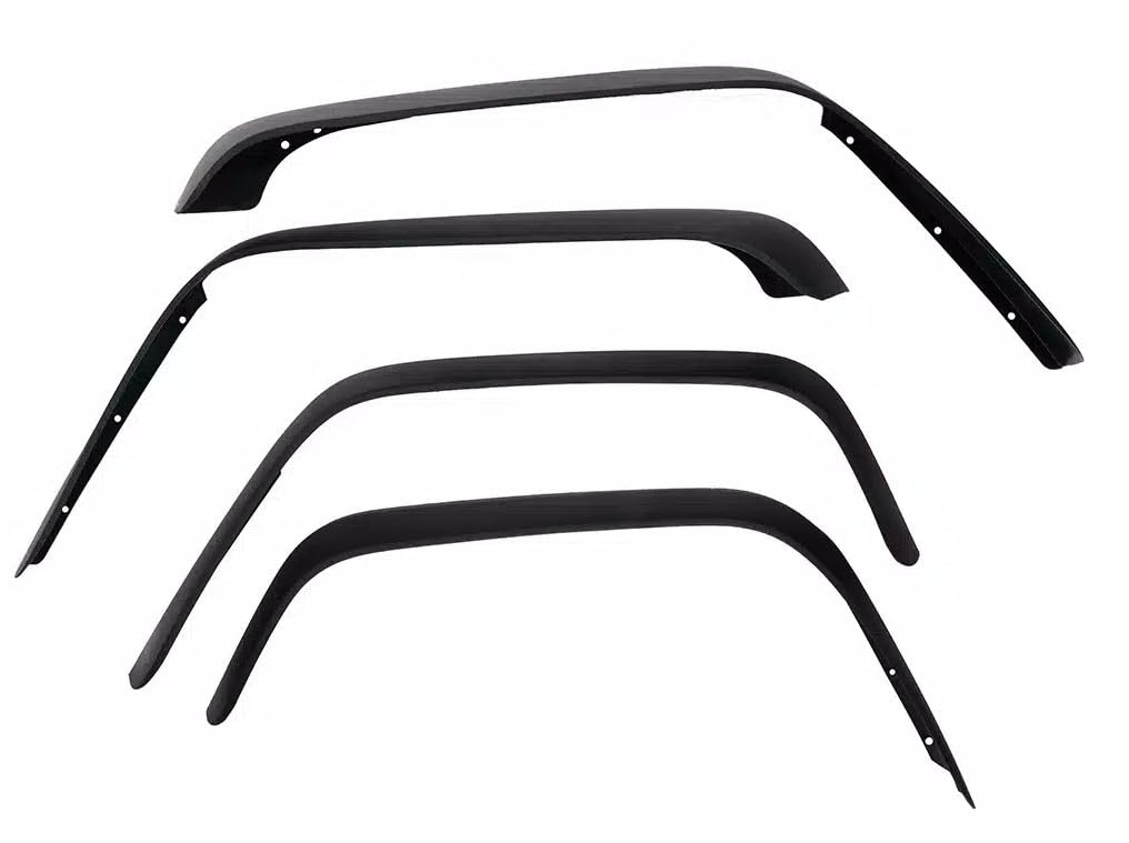 All Terrain Fender Flare Kit, Rugged Ridge 4.75 Inch, 6 Piece | 11633.20 | Fits 1976-1986 Jeep CJ