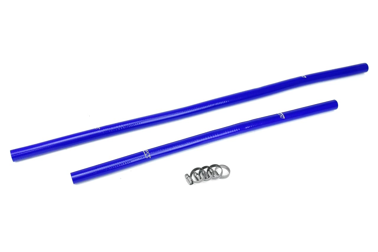 HPS Performance Silicone Blue Heater Hose Kit Compatible for 1991-2001 Jeep Cherokee XJ 4.0L, 57-1910-BLUE