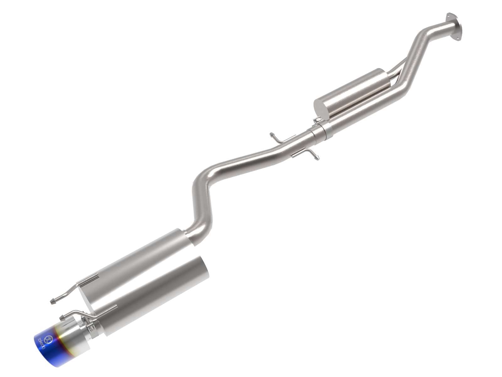 aFe Power 2-1/2 IN 304 Stainless Steel Cat-Back Exhaust System w/Blue Tip Fit Lexus IS300 01-05 L6-3.0L 49-36058-L