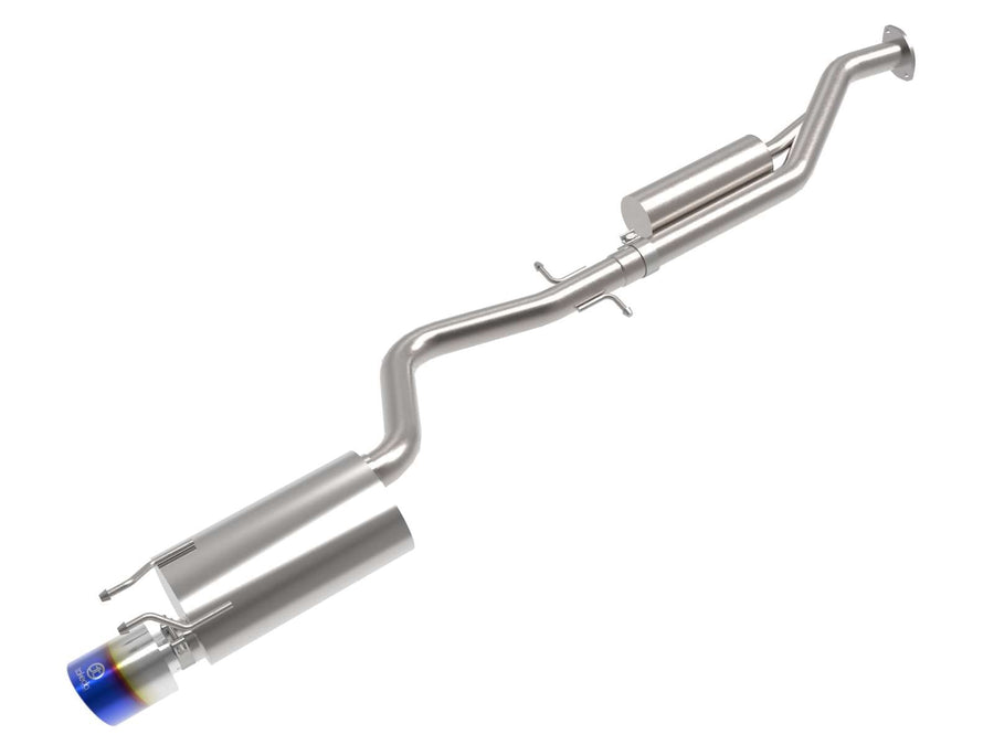 aFe Power 2-1/2 IN 304 Stainless Steel Cat-Back Exhaust System w/Blue Tip Fit Lexus IS300 01-05 L6-3.0L 49-36058-L