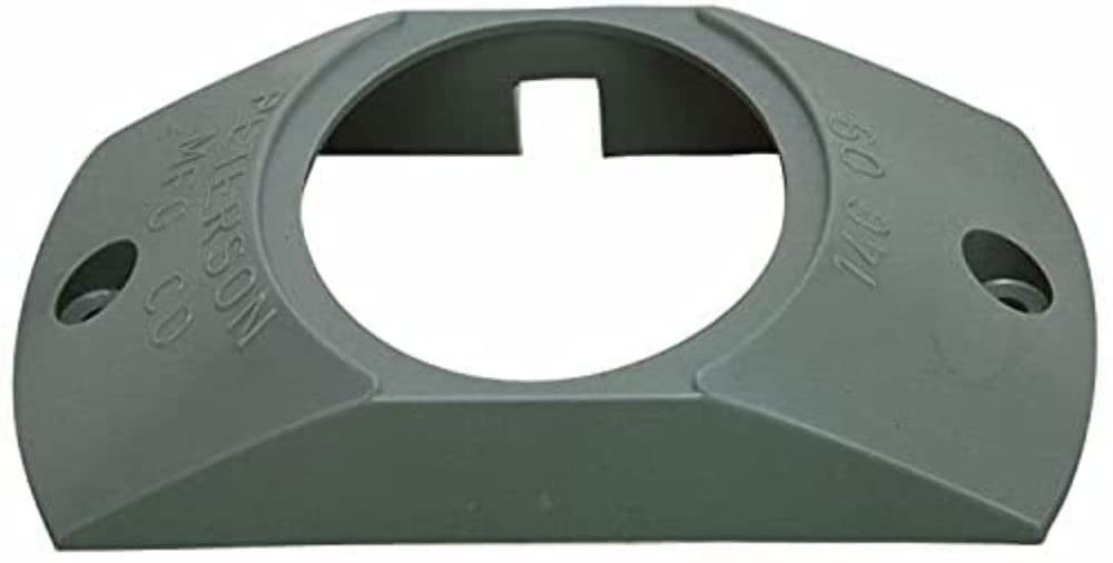 146-09 Peterson Manufacturing Gray 4.8125"x1" Replacement Lens (Bracket Srfc-Mnt Accepts 2" Lights), 1 Pack