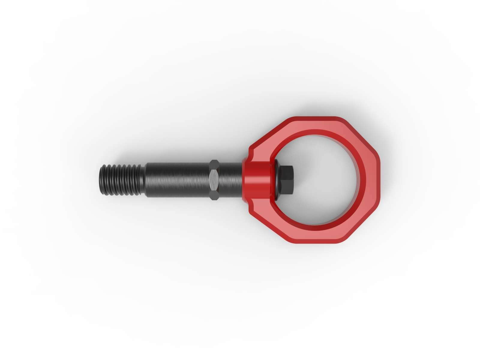 aFe Control Tow Hook, Rear, Red, for 2020-2021 Toyota GR Supra (A90) aFe Power 450-721002-R