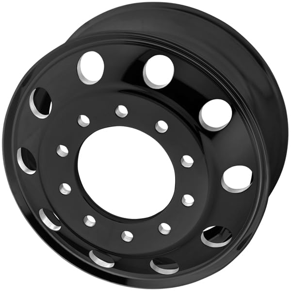 ATX AO200 S-BLKOUT BAJA LITE Wheel with Aluminum (24.5 x 8.25 inches /10 x 285 mm, 144 mm Offset)