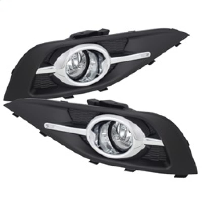 Fog Lights Chrome/Clear Spyder Auto 5076076