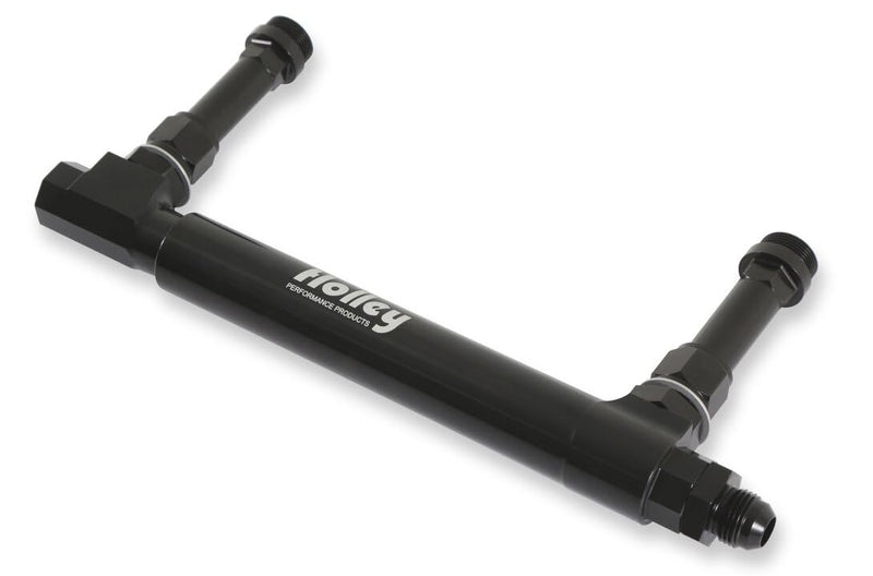 34-39 Holley Black Anodized Adjustable Billet Fuel Line
