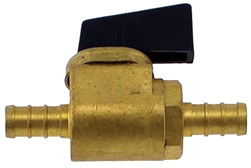 3/8" Brass Crimp Turn Ball Valve Elkhart Supply