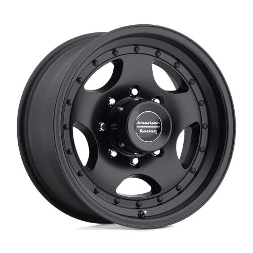 AR23 American Racing 15X10 5X5.0 3.77-44mm SATIN BLACK - AR235173B