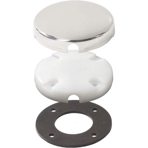 Blue Sea Systems Side Entry 1007100 CableClam with Stainless Steel Dress Cap