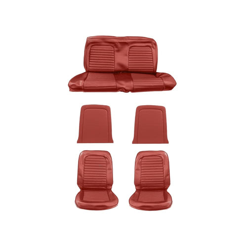 Classic Scott Drake - 64-65 Std. Upholstery (Red) (65CV-S-FULL-BR)