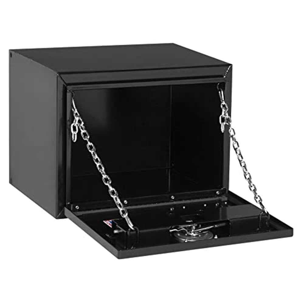 Underbed WEATHER GUARD Tool Box (524502, Steel, Black