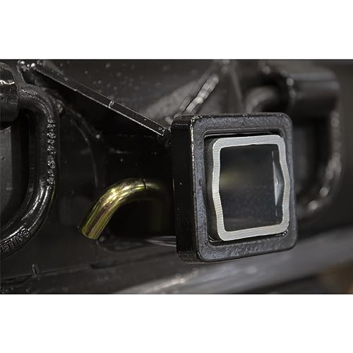 RTA2520 Buyers Products 2-1/2" Receiver Tube Adapter with Lance Stop, Corrosion Resistant Zinc, Slotted 5/8" Hitch Pin Holes, .22" x 2.50" Steel Tubing, Towing/Rental Accessories, Pin Sold Sep.