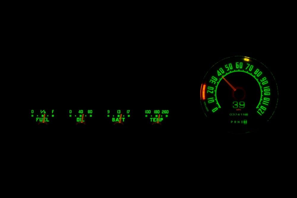 Dakota Digital Retrotech Gauge RTX-42F-X Instrument System Compatible with 1942-48 Ford Car