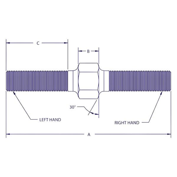 ASM16-80 QA1 Precision Products Rod End Accessories