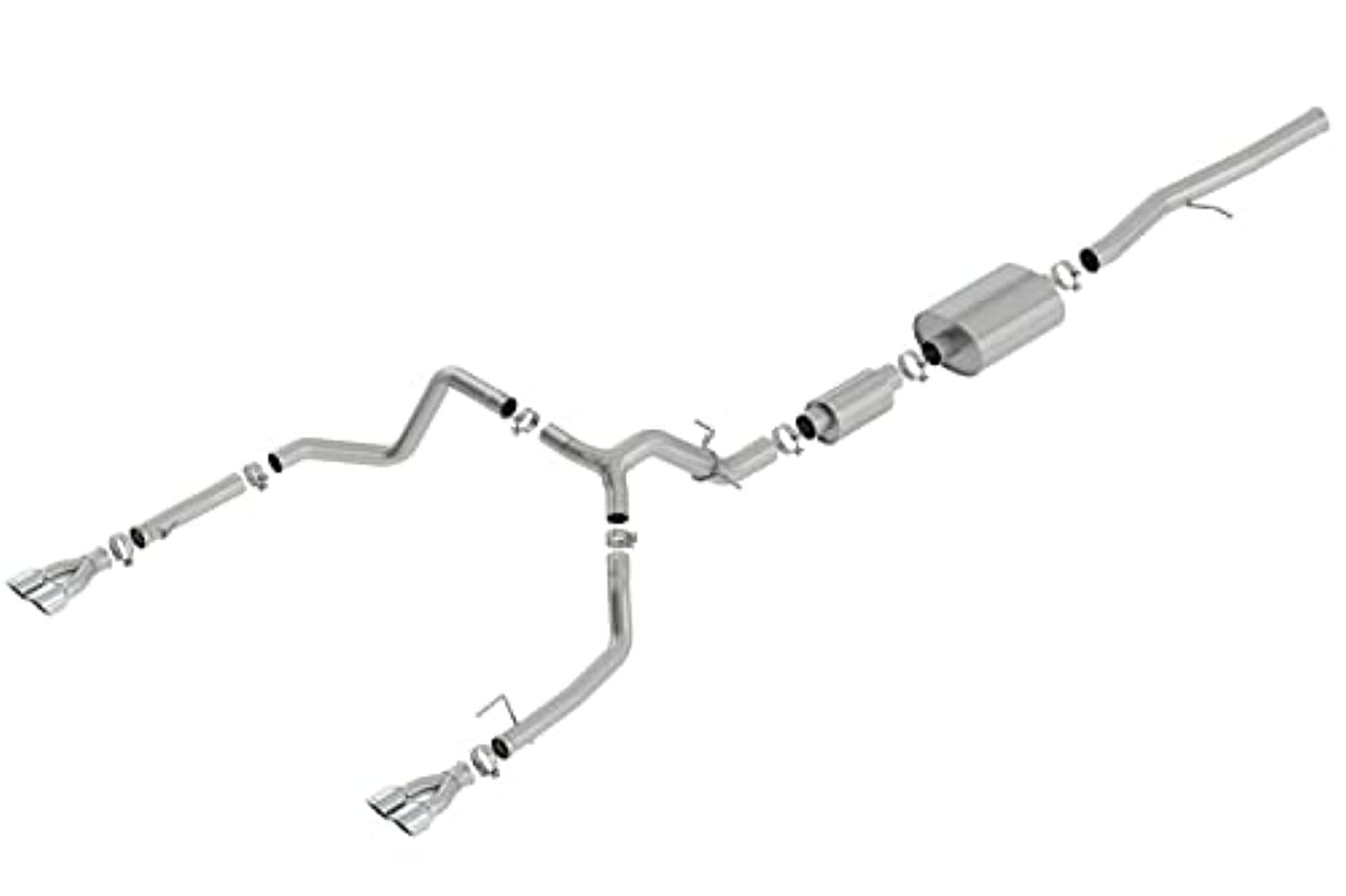 Cat Back Silverado/Sierra 1500 6.2L 2019 Exhaust S Type
