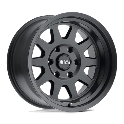 STADIUM Black Rhino Hard Alloys 17X9, 6X135, 5.47, +12mm MATTE BLACK - 1790SDM126135M87A