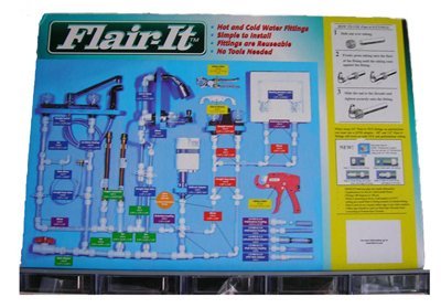 CENTRAL FLAIR-IT 01600 Pex Fitting Pop Kit