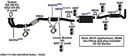 Exhaust Gasket AP Exhaust 9252